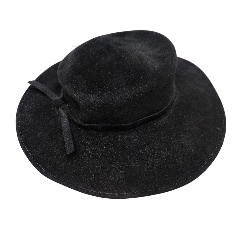 Vintage‎ Georgi Black Felt Hat